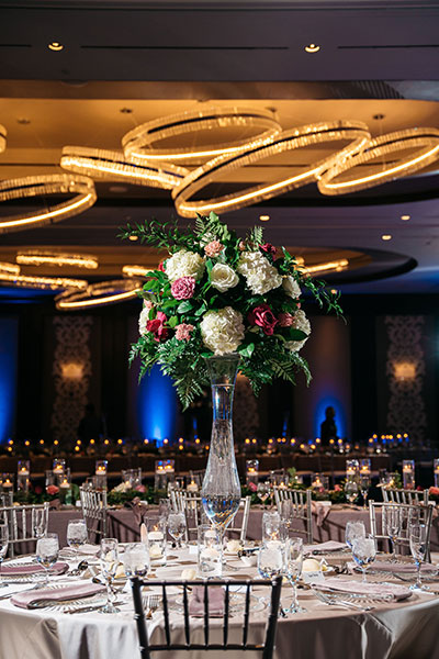 reception florals