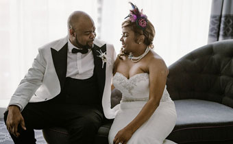 Erin & Christopher posing